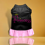 Princess Rhinestone Dog Dress