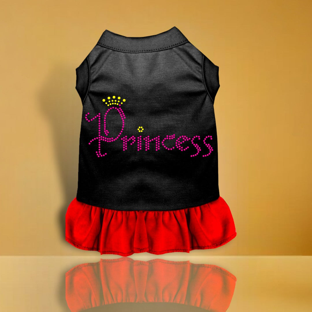 Princess Rhinestone Dog Dress