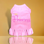 Princess Rhinestone Dog Dress