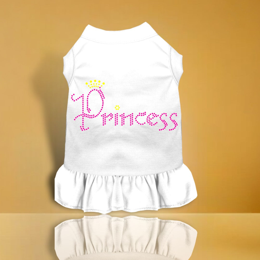 Princess Rhinestone Dog Dress