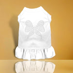 Rhinestone Bow Dog Dress