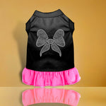 Rhinestone Bow Dog Dress