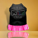 Rhinestone Wild Child Dog Dress