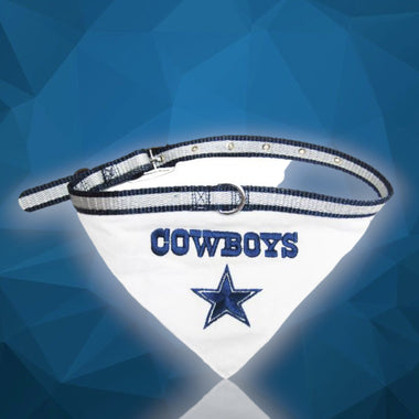 Dallas Cowboys NFL Dog Collar Bandana