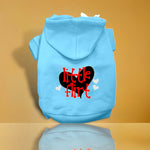 Little Flirt Screen Print Dog Hoodie