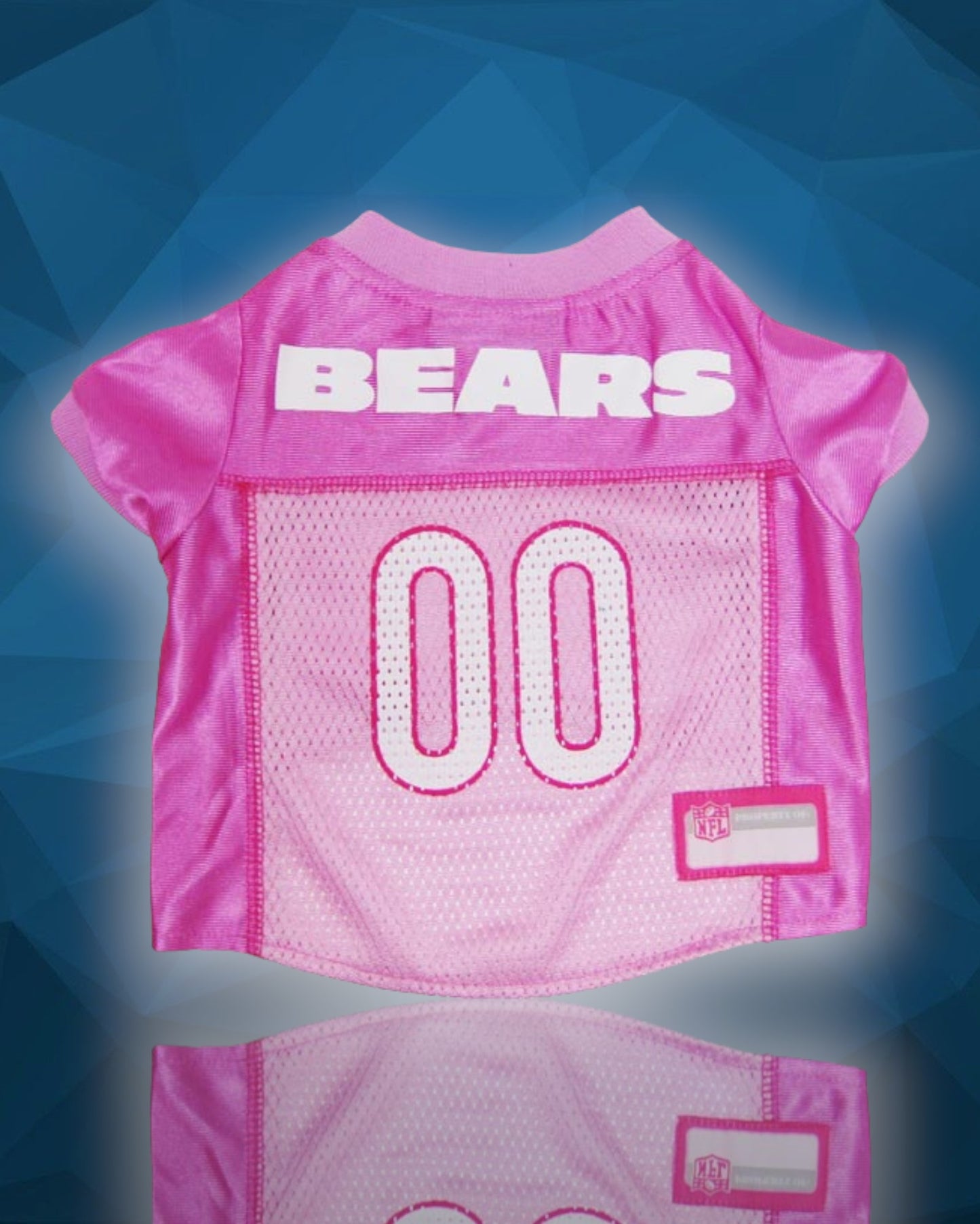 Chicago Bears PINK Dog Jersey