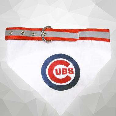 Chicago Cubs MLB Collar Dog Bandana