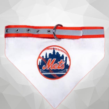 New York Mets MLB Collar Dog Bandana