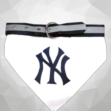 New York Yankees MLB Collar Dog Bandana