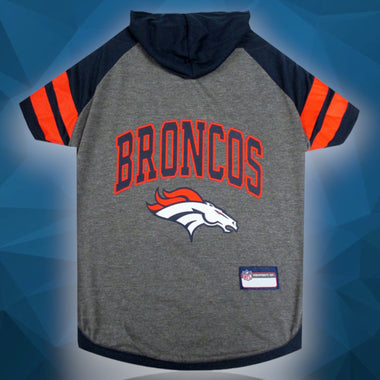 Denver Broncos NFL Dog Hoodie Shirt