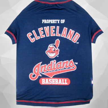 Cleveland Indians MLB Dog Tee Shirt