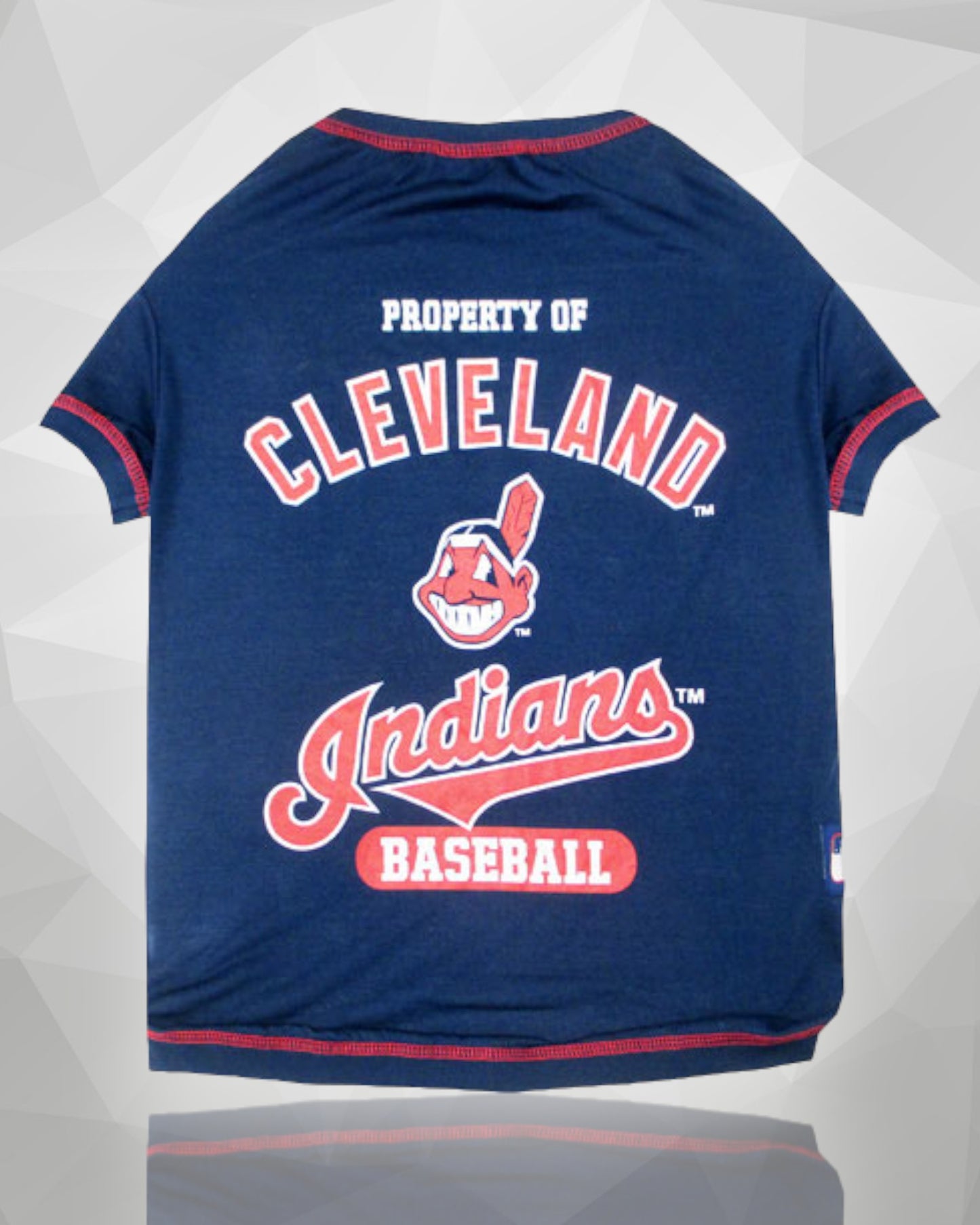 Cleveland Indians MLB Dog Tee Shirt