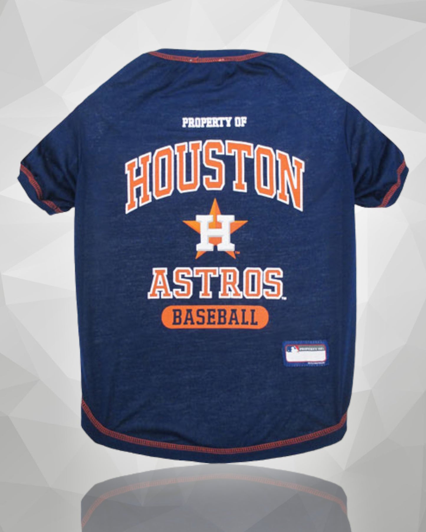 Houston Astros MLB Dog Tee Shirt