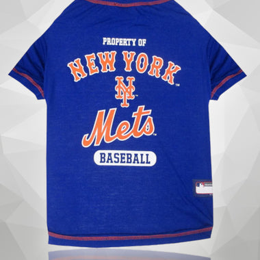 New York Mets MLB Dog Tee Shirt