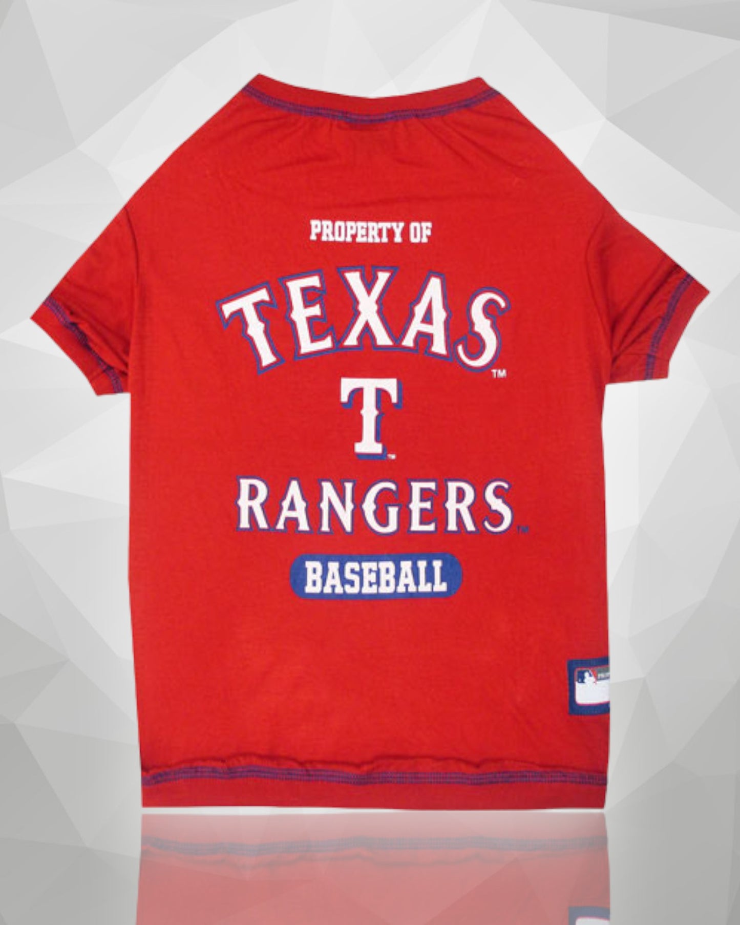 Texas Rangers MLB Dog Tee Shirt