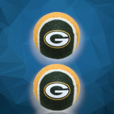 Green Bay Packers Tennis Balls Dog Toys