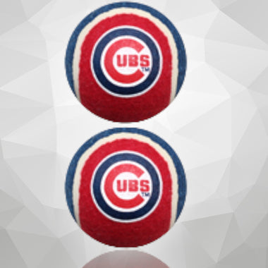 Chicago Cubs Tennis Ball Dog Toy