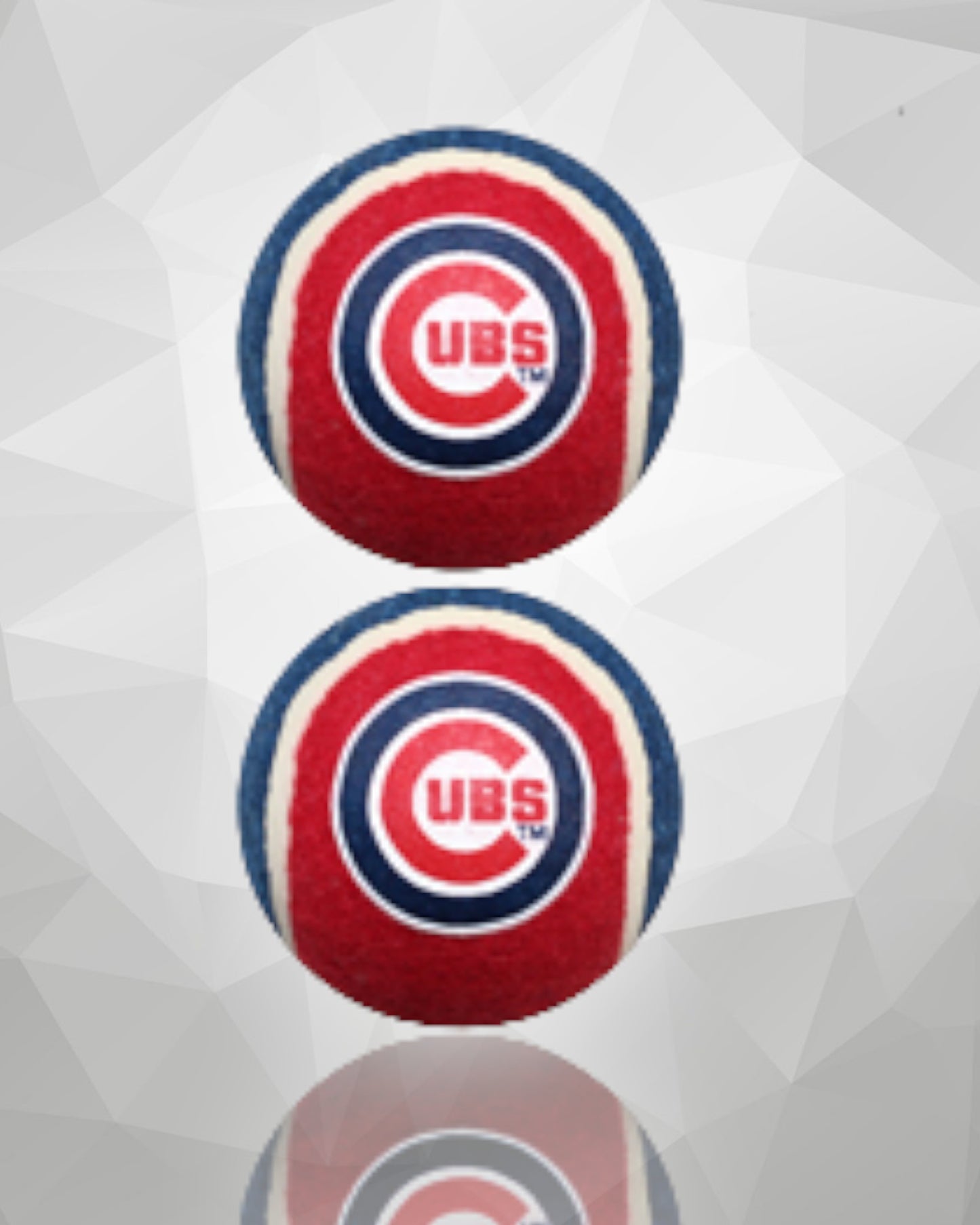 Chicago Cubs Tennis Ball Dog Toy