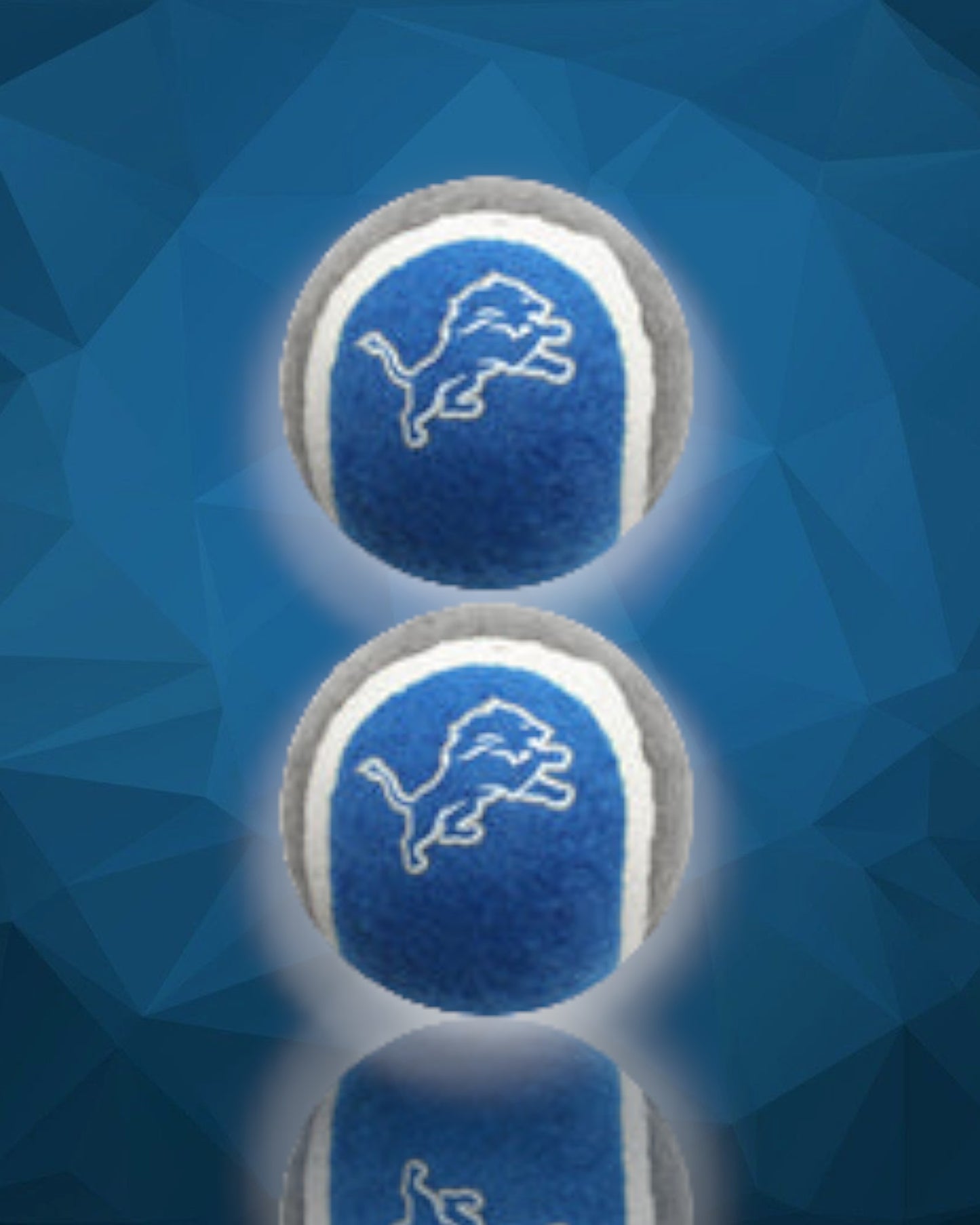 Detroit Lions Tennis Balls Dog Toys