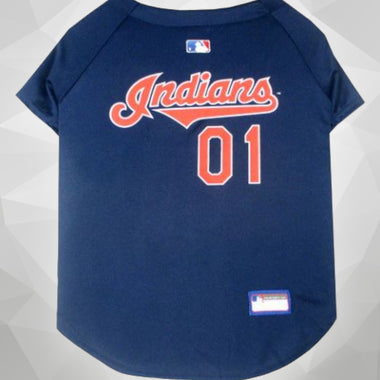 Cleveland Indians MLB Dog Jerseys