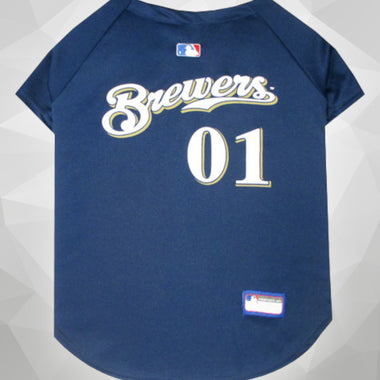 Milwaukee Brewers MLB Dog Jersey