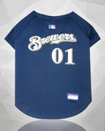 Milwaukee Brewers MLB Dog Jersey