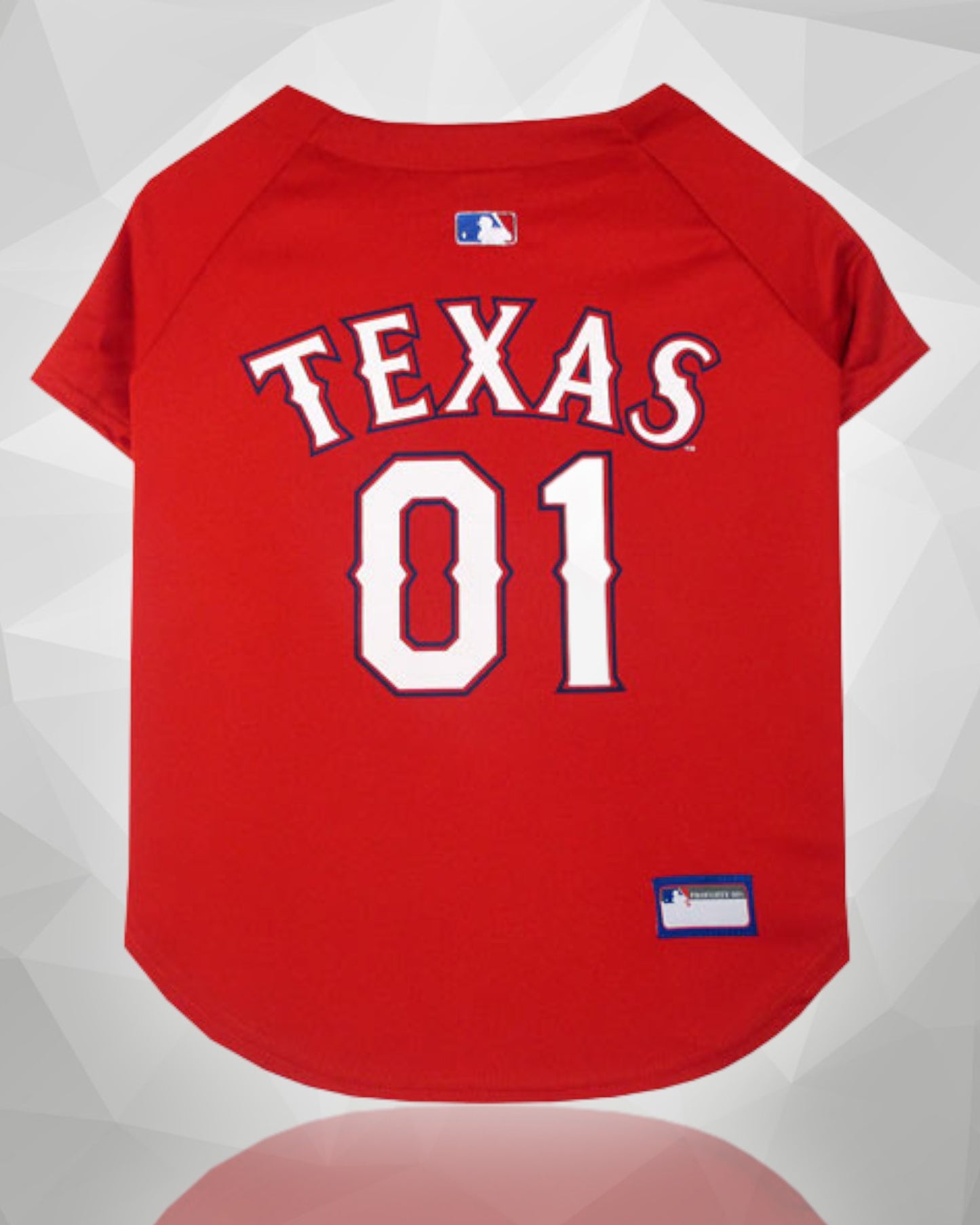 Texas Rangers MLB Dog Jersey