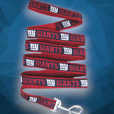 New York Giants Woven Dog Leash