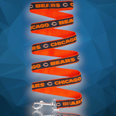 Chicago Bears Woven Dog Leash