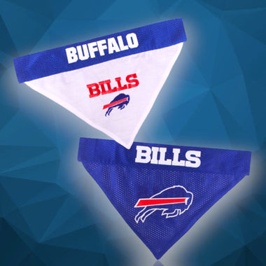 Buffalo Bills NFL Reversible Dog Bandana