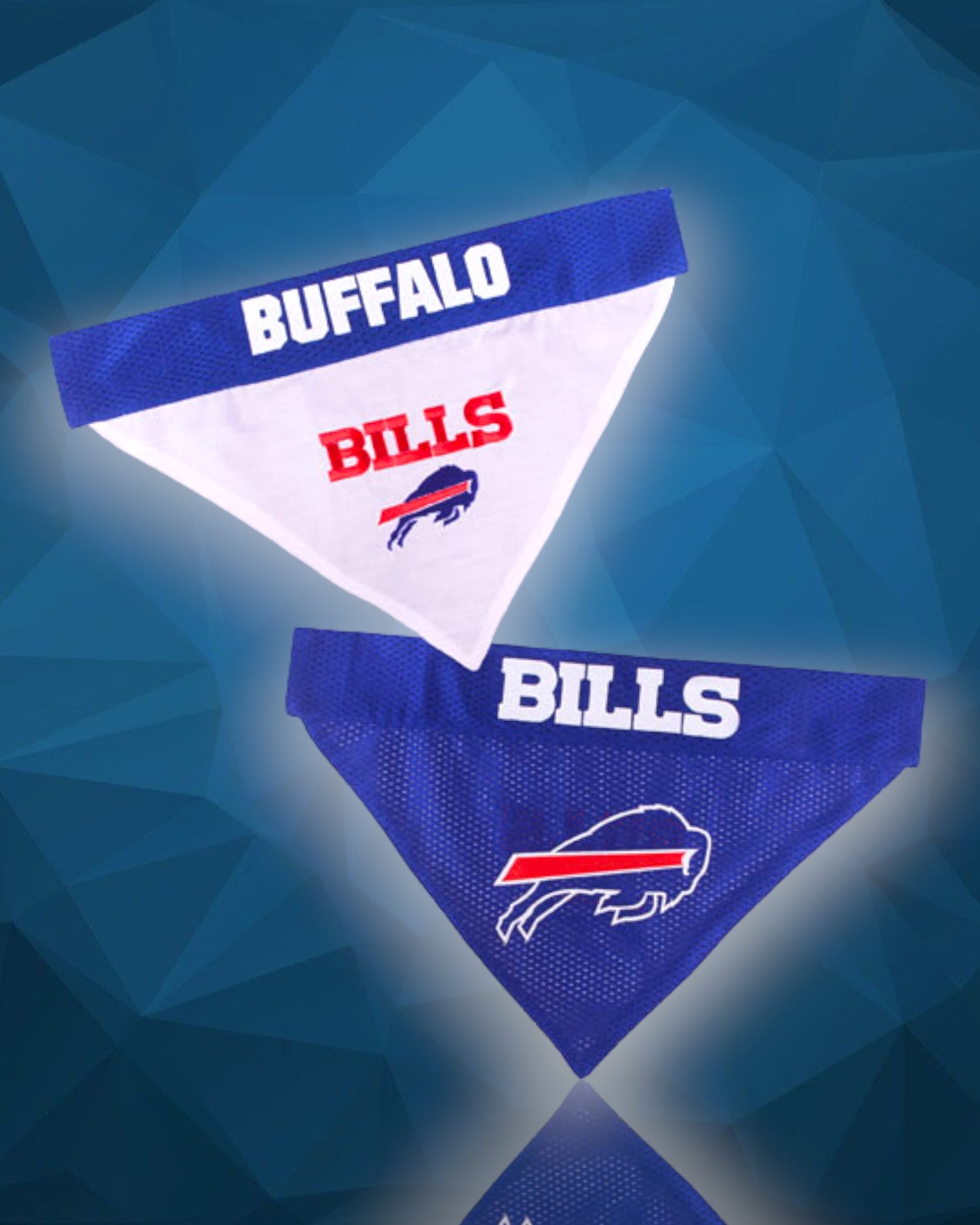 Buffalo Bills NFL Reversible Dog Bandana