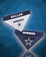 Dallas Cowboys NFL Reversible Dog Bandana