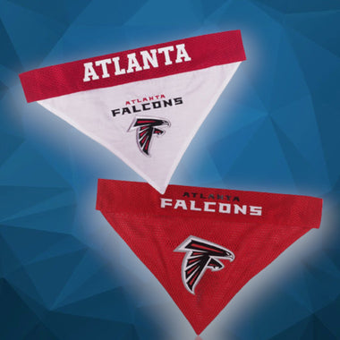 Atlanta Falcons NFL Reversible Dog Bandana