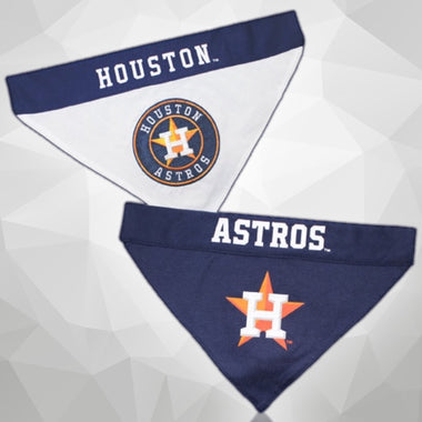 Houston Astros MLB Reversible Dog Bandana