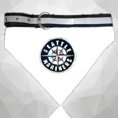 Seattle Mariners MLB Collar Dog Bandana