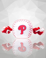 Philadelphia Phillies Nylon Baseball Rope Dog Toy