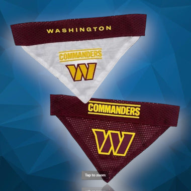 Washington Commanders Reversible Dog Bandana