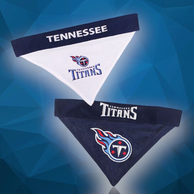 Tennessee Titans NFL Reversible Dog Bandana