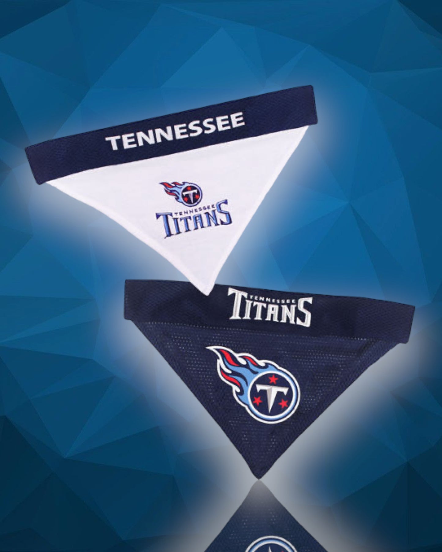 Tennessee Titans NFL Reversible Dog Bandana