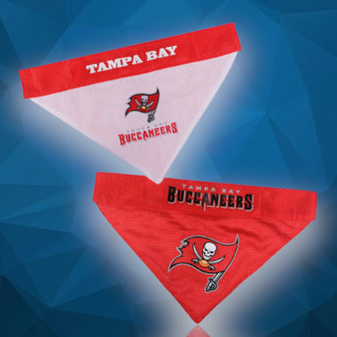 Tampa Bay Buccaneers NFL Reversible Dog Bandana