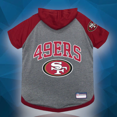 San Francisco 49ers NFL Dog Hoodie Shirt