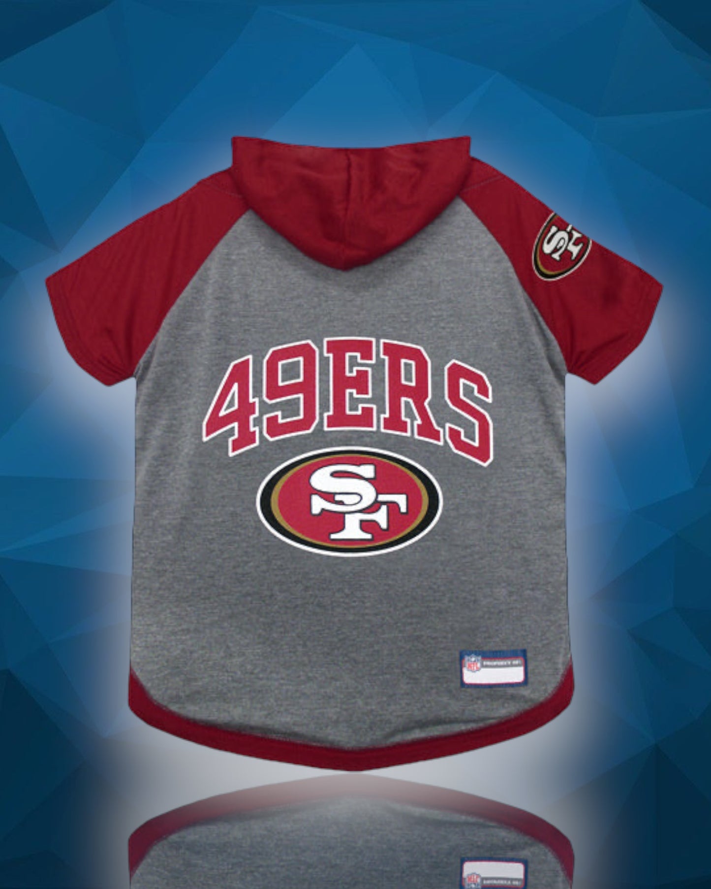 San Francisco 49ers NFL Dog Hoodie Shirt