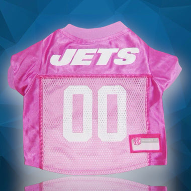 New York Jets PINK Dog Jersey