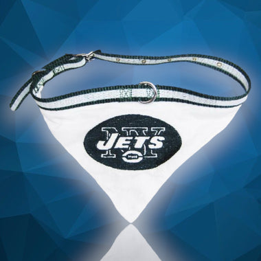 New York Jets NFL Dog Collar Bandana