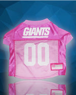 New York Giants PINK Dog Jersey