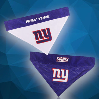 New York Giants NFL Reversible Dog Bandana