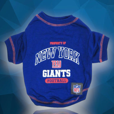 New York Giants NFL Dog Tee Shirt