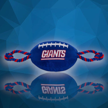 New York Giants NFL Dog Football Toy