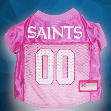 New Orleans Saints PINK Dog Jersey