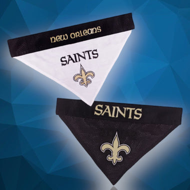 New Orleans Saints NFL Reversible Dog Bandana